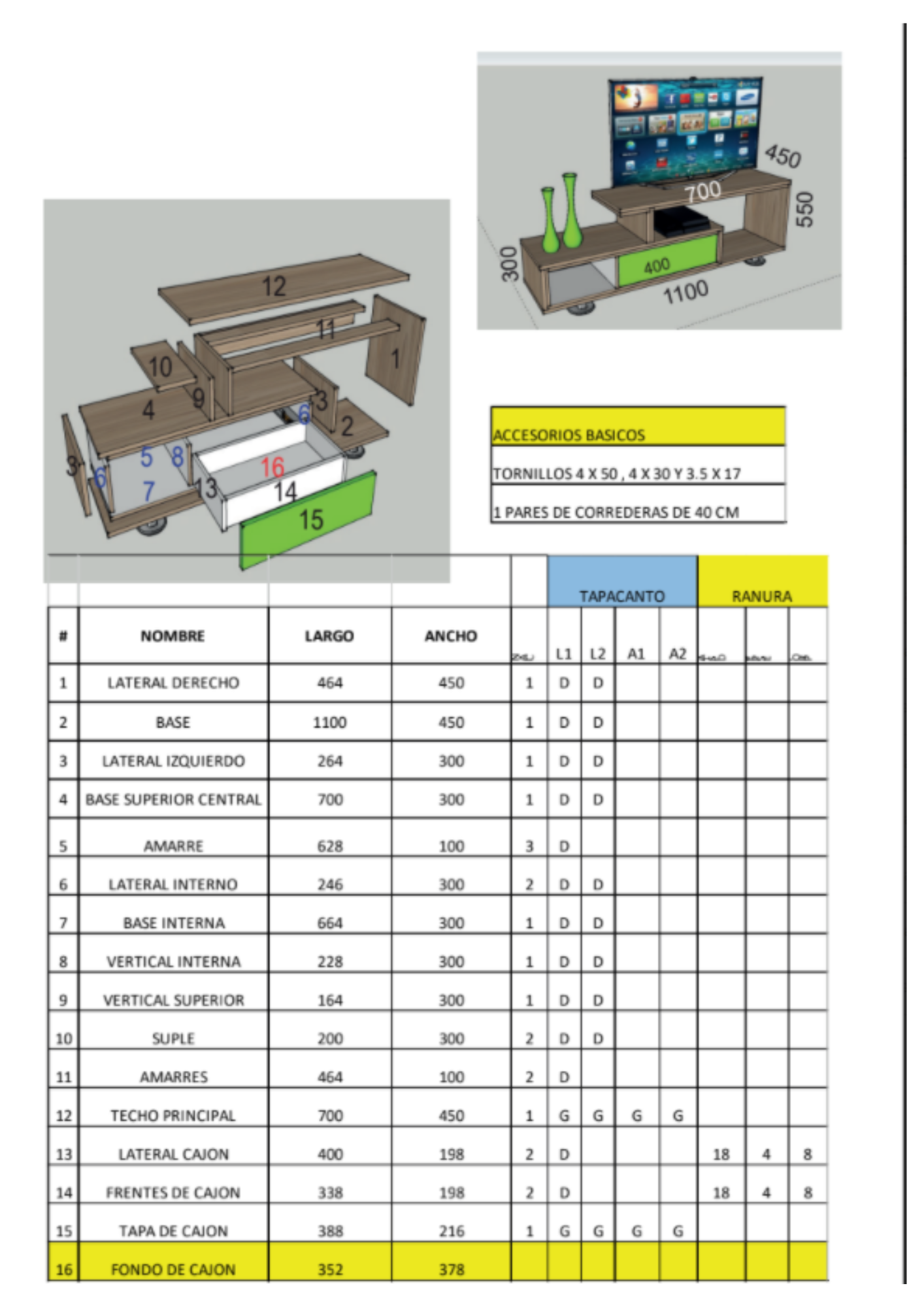 mueble tv